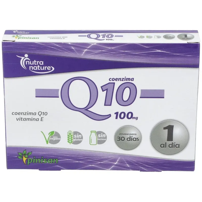 Coenzima Q10 100 mg 30 cápsulas | Farmacia Barata