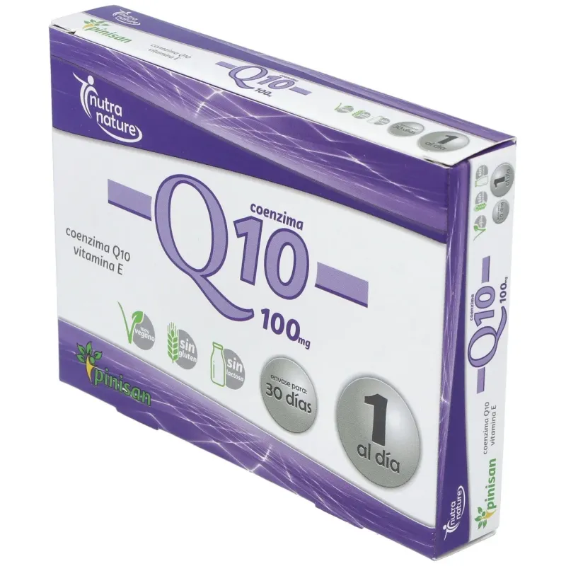 Coenzima Q10 100 mg 30 cápsulas | Farmacia Barata