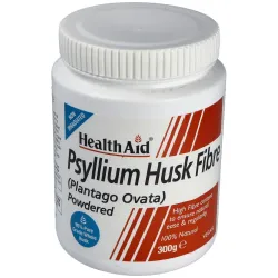 Health Aid Psyllium, 300 g en polvo