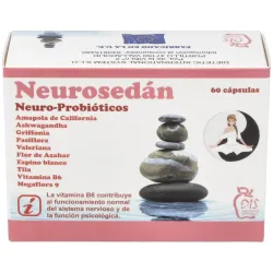 Neurosedan Probiótico Neuro 500 mg, 60 Cápsulas.
