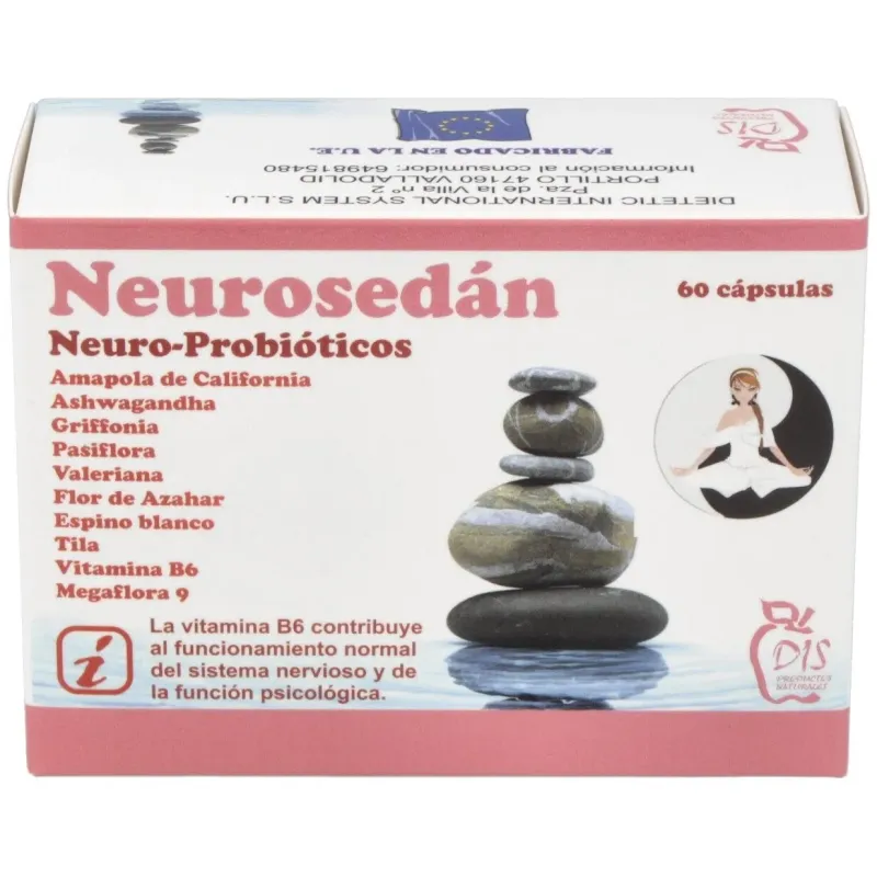 Neurosedan Probiótico Neuro 500 mg, 60 cápsulas | Farmacia Barata Neurosedan Probiótico Neuro 500 mg, 60 cápsulas | Farmacia Barata