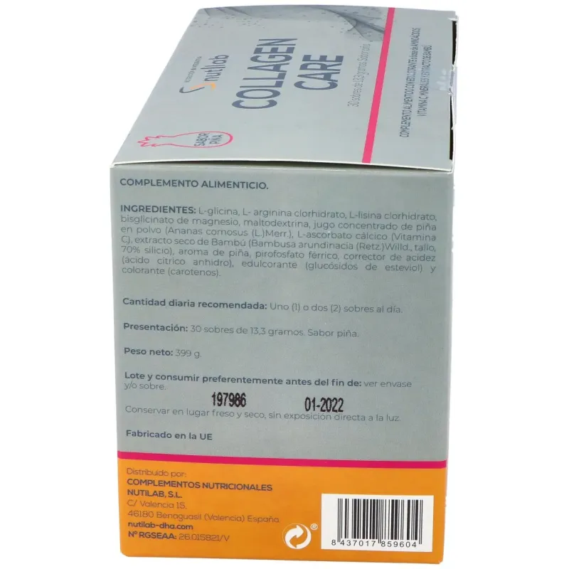 Nutilab Collagen Care Concentrado Piña | Farmacia Barata Nutilab Collagen Care Concentrado Piña | Farmacia Barata