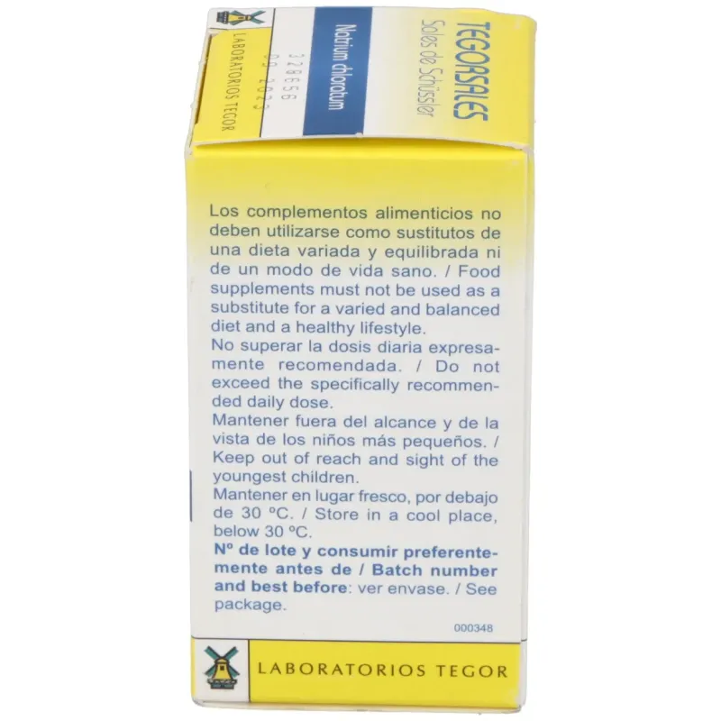 Tegorsales 8 Cloruro de Sodio | Farmacia Barata