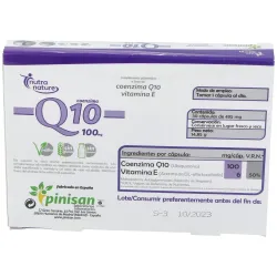 Coenzima Q10 100 mg 30 cápsulas | Farmacia Barata