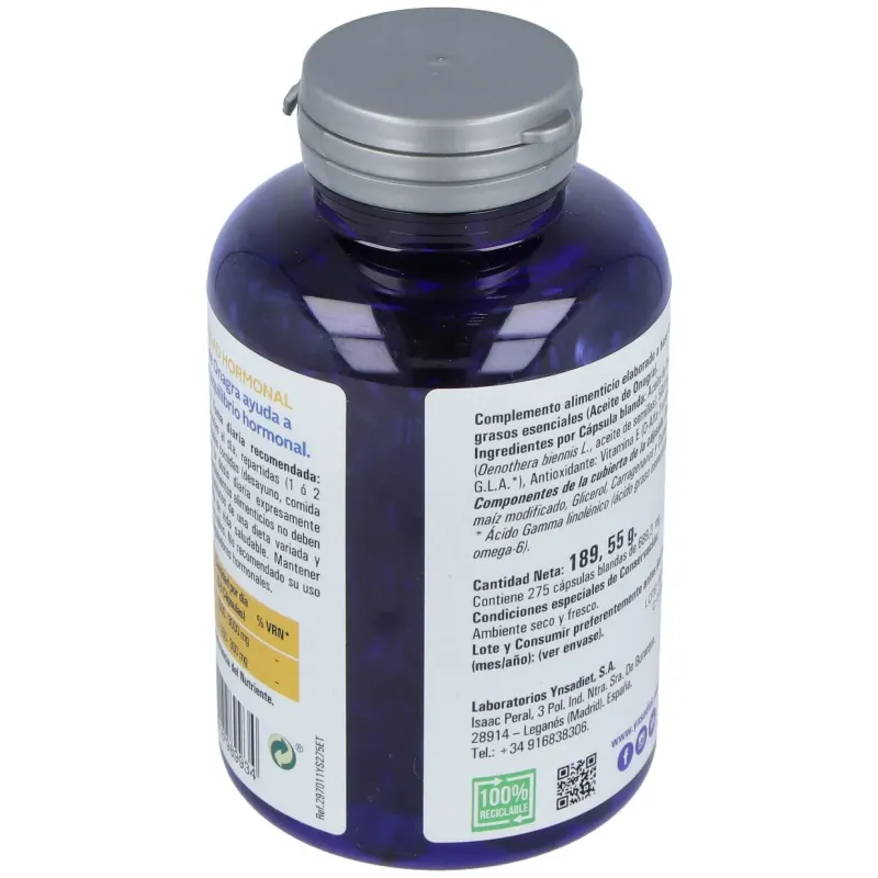 Perlas de Aceite de Onagra 275 perlas | Farmacia Barata Perlas de Aceite de Onagra 275 perlas | Farmacia Barata