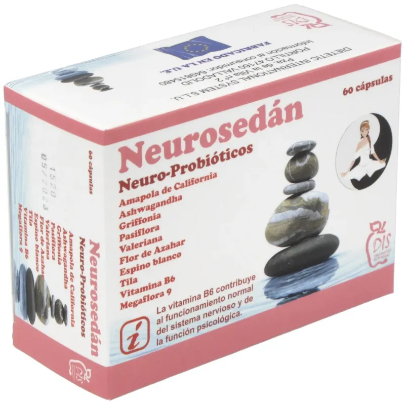 Neurosedan Probiótico Neuro 500 mg, 60 cápsulas | Farmacia Barata Neurosedan Probiótico Neuro 500 mg, 60 cápsulas | Farmacia Barata