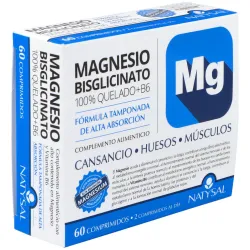 Natysal Magnesio + B6, 60 comprimidos | Farmacia Barata