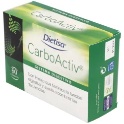 Carboactiv Carbón Vegetal 60 Cápsulas | Farmacia Barata Carboactiv Carbón Vegetal 60 Cápsulas | Farmacia Barata