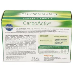 Carboactiv Carbón Vegetal 60 Cápsulas | Farmacia Barata Carboactiv Carbón Vegetal 60 Cápsulas | Farmacia Barata