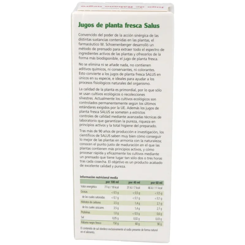 Schoenenberg Jugo de Rábano Negro | Farmacia Barata Schoenenberg Jugo de Rábano Negro | Farmacia Barata