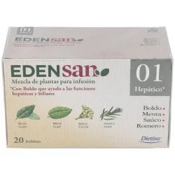 Dietisa Edensan Hep Hepático, 20 infusiones.