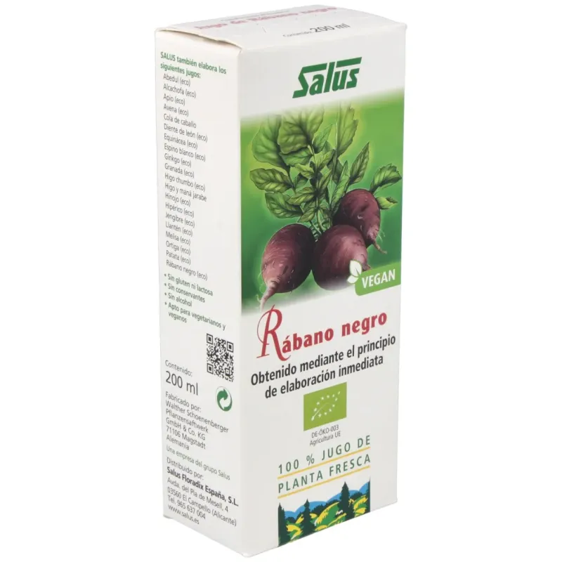 Schoenenberg Jugo de Rábano Negro | Farmacia Barata Schoenenberg Jugo de Rábano Negro | Farmacia Barata