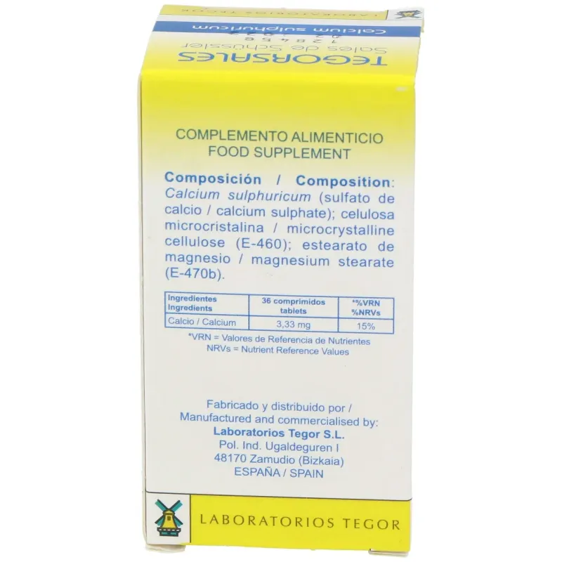 Tegor Sulfato De Calcio 350 comprimidos | Farmacia Barata Tegor Sulfato De Calcio 350 comprimidos | Farmacia Barata