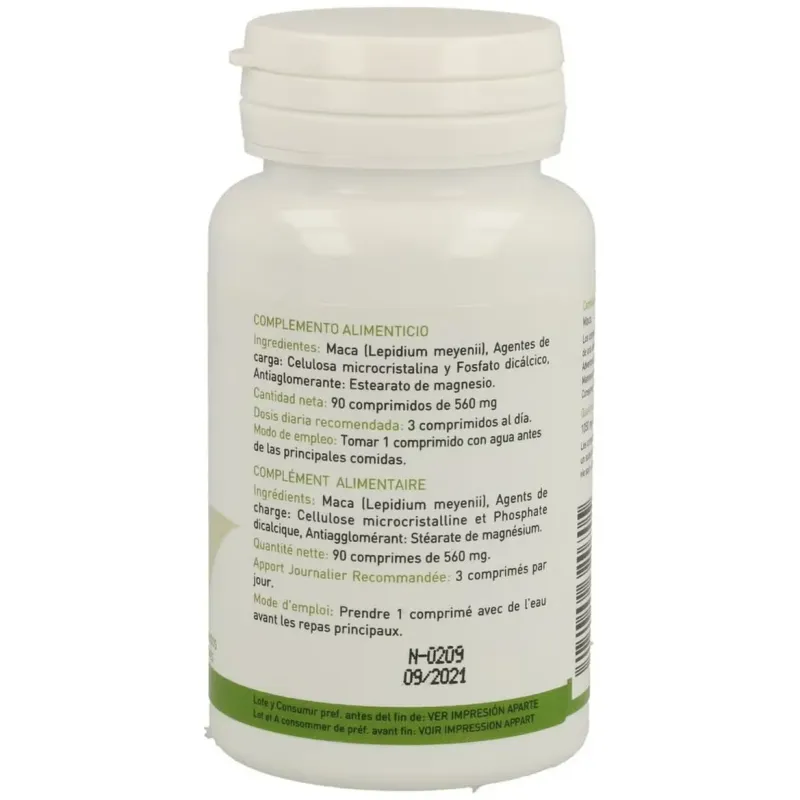 Plantapol Maca 90 Comprimidos 560 mg | Farmacia Barata Plantapol Maca 90 Comprimidos 560 mg | Farmacia Barata