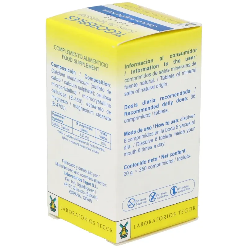 Tegor Sulfato De Calcio 350 comprimidos | Farmacia Barata Tegor Sulfato De Calcio 350 comprimidos | Farmacia Barata