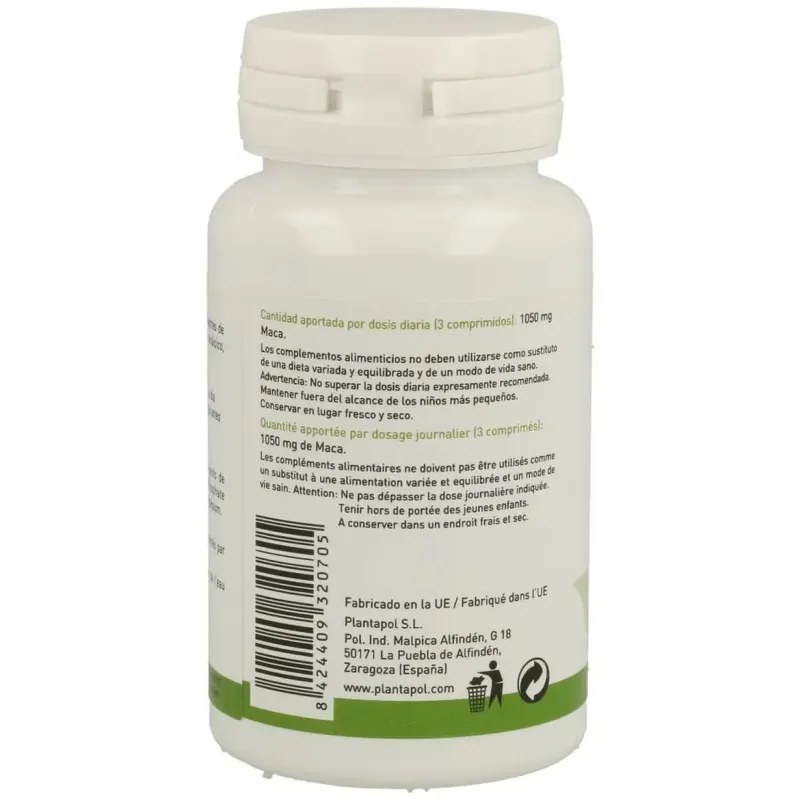 Plantapol Maca 90 Comprimidos 560 mg | Farmacia Barata Plantapol Maca 90 Comprimidos 560 mg | Farmacia Barata