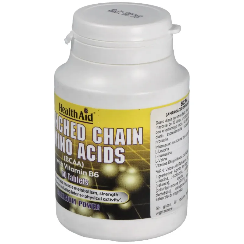 Health Aid BCAA Aminoácidos Ramificados | Farmacia Barata Health Aid BCAA Aminoácidos Ramificados | Farmacia Barata