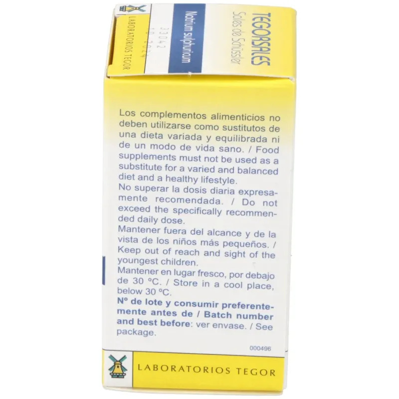 Tegor - Sulfato de Sodio | Farmacia Barata Tegor - Sulfato de Sodio | Farmacia Barata