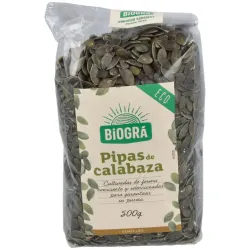 Biográ Pipas de Calabaza Bio, 500 g