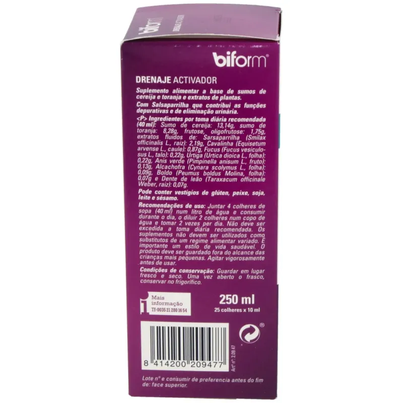 Biform Drenaje Elixir 250 ml | Farmacia Barata