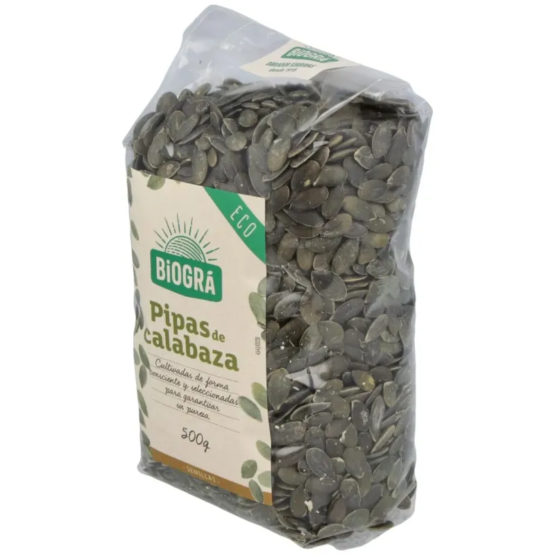 Pipas de Calabaza Bio 500 g | Farmacia Barata