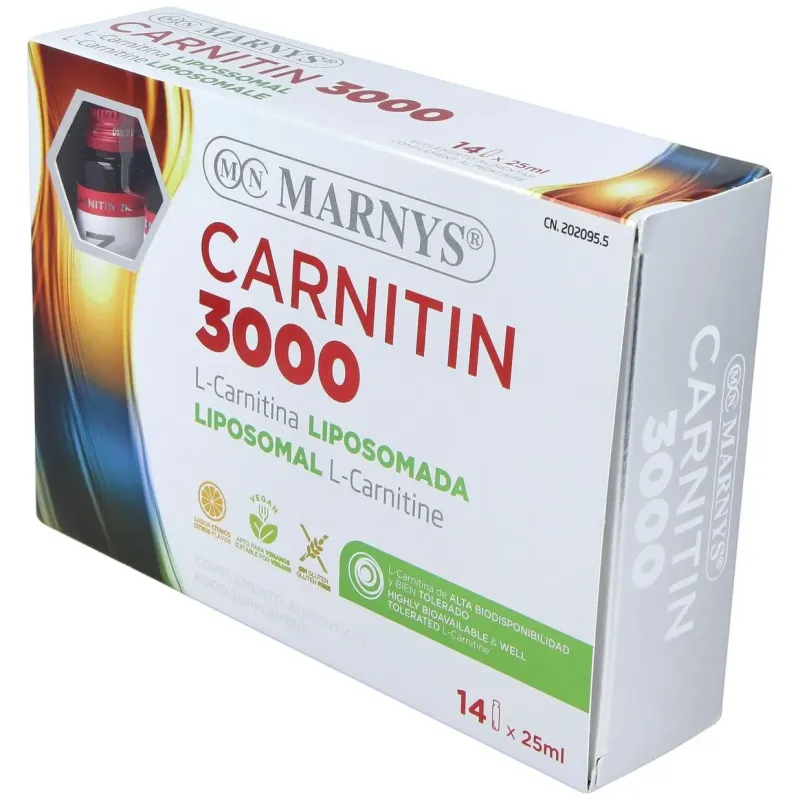 Carnitin 3000 Marnys | Farmacia Barata