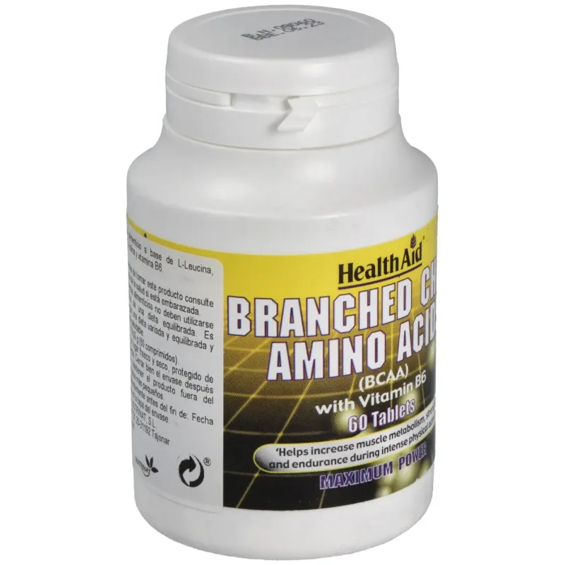Health Aid BCAA Aminoácidos Ramificados | Farmacia Barata Health Aid BCAA Aminoácidos Ramificados | Farmacia Barata