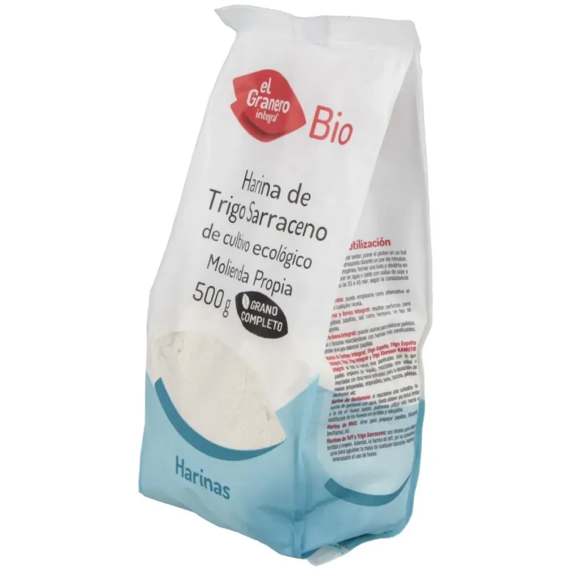 Harina Trigo Sarraceno Bio El Granero | Farmacia Barata
