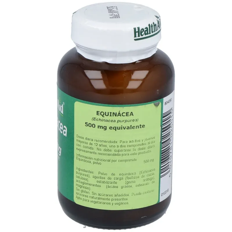 Equinácea 500 mg Health Aid | Farmacia Barata