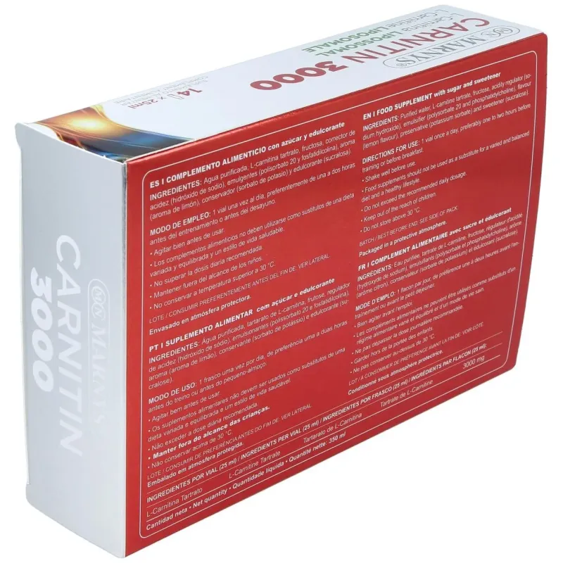 Carnitin 3000 Marnys | Farmacia Barata