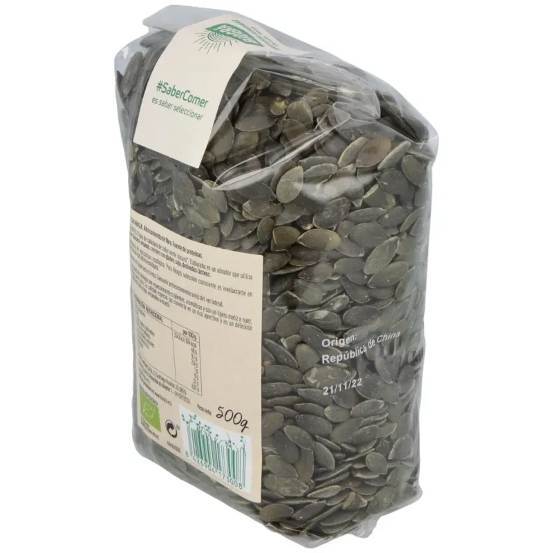 Pipas de Calabaza Bio 500 g | Farmacia Barata