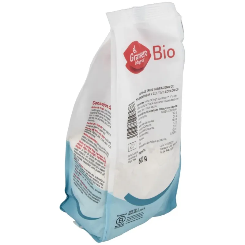 Harina Trigo Sarraceno Bio El Granero | Farmacia Barata