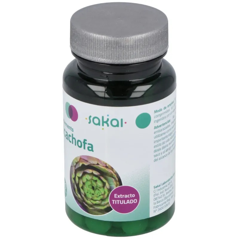 Sakai Alcachofa 550 mg 100 comprimidos | Farmacia Barata Sakai Alcachofa 550 mg 100 comprimidos | Farmacia Barata