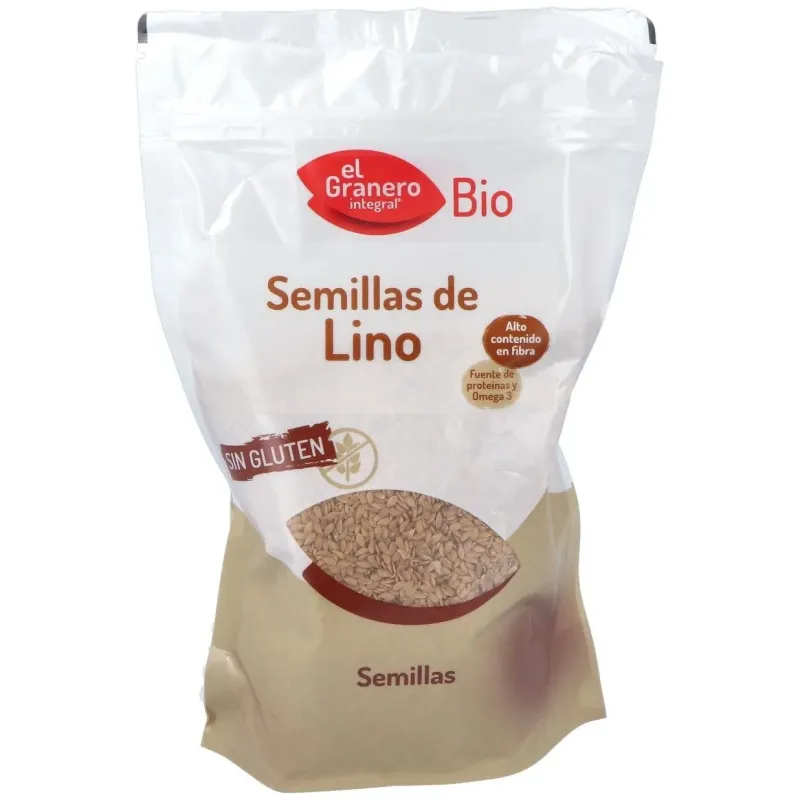 Semillas de Lino Bio 500 g | Farmacia Barata