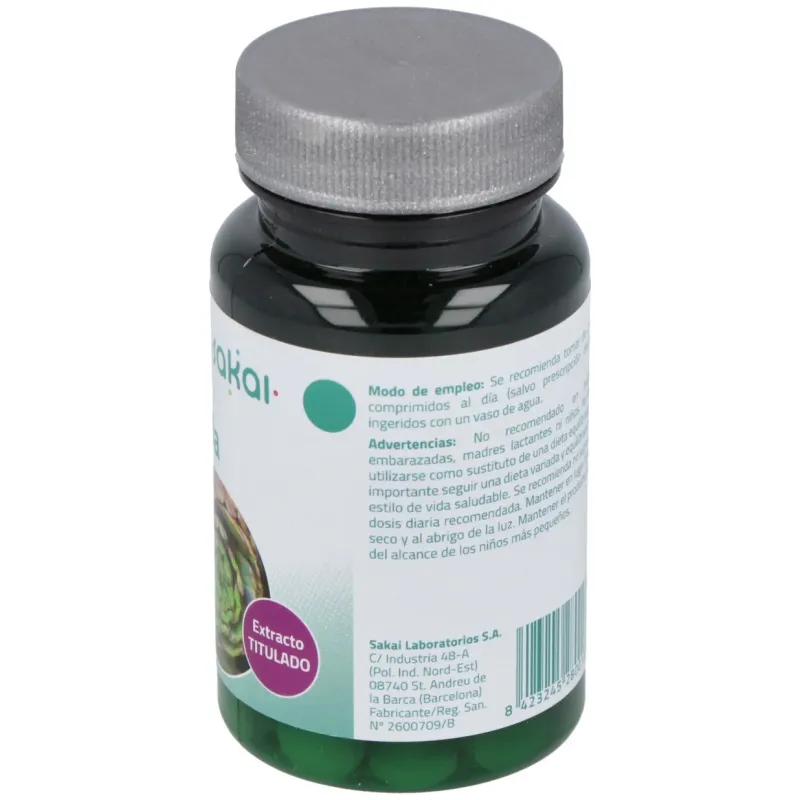 Sakai Alcachofa 550 mg 100 comprimidos | Farmacia Barata Sakai Alcachofa 550 mg 100 comprimidos | Farmacia Barata