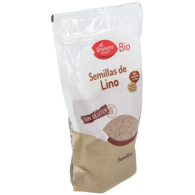 Semillas de Lino Bio 500 g | Farmacia Barata
