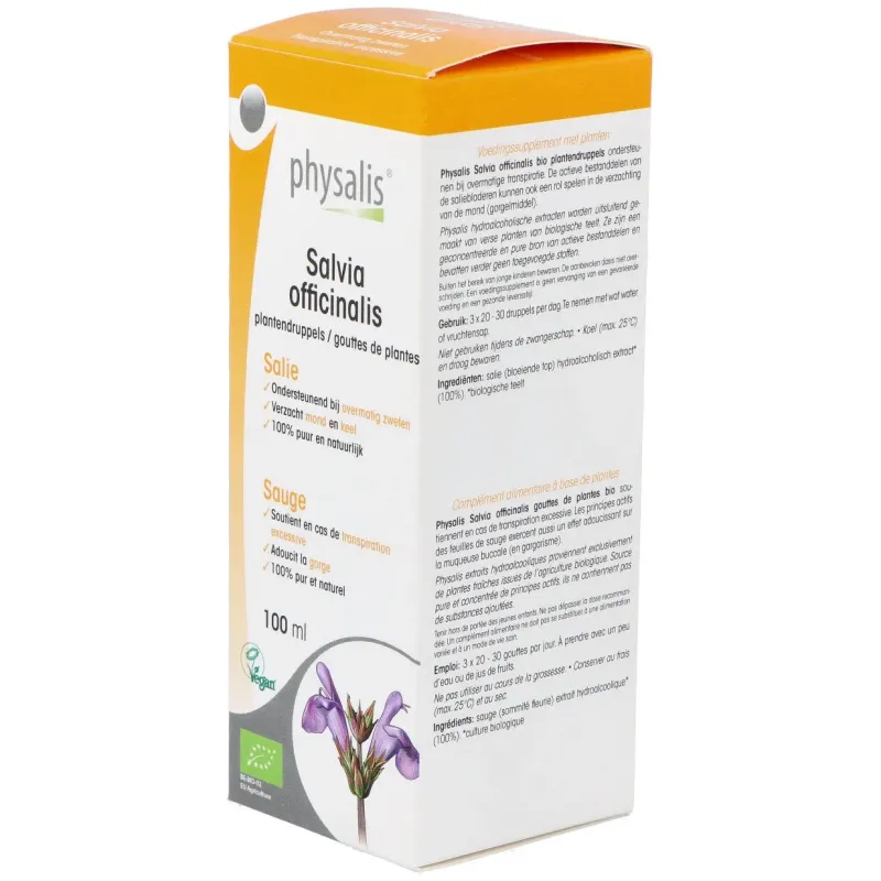 Extracto Salvia 100 ml Bio Physalis | Farmacia Barata Extracto Salvia 100 ml Bio Physalis | Farmacia Barata