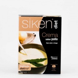 Siken Diet Crema de Pollo, 7 Sobres.