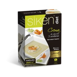 Siken Diet Crema de Selección 5 Verduras, 7 Sobres.