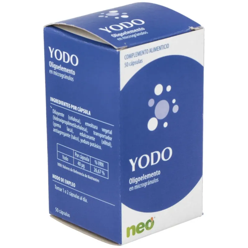 Neo Yodo Microgránulos | Farmacia Barata
