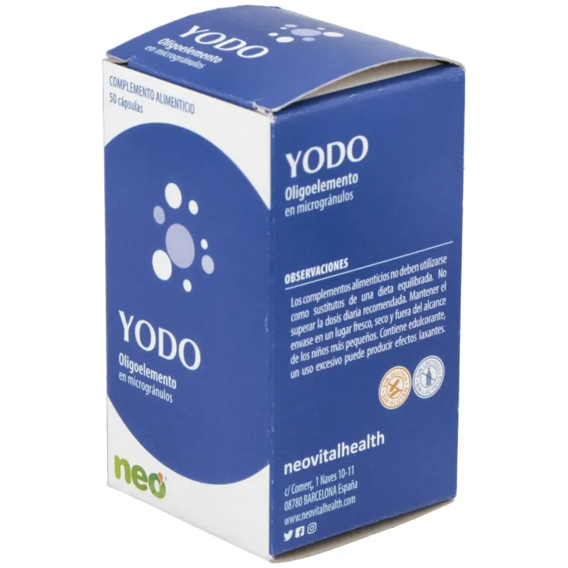Neo Yodo Microgránulos | Farmacia Barata
