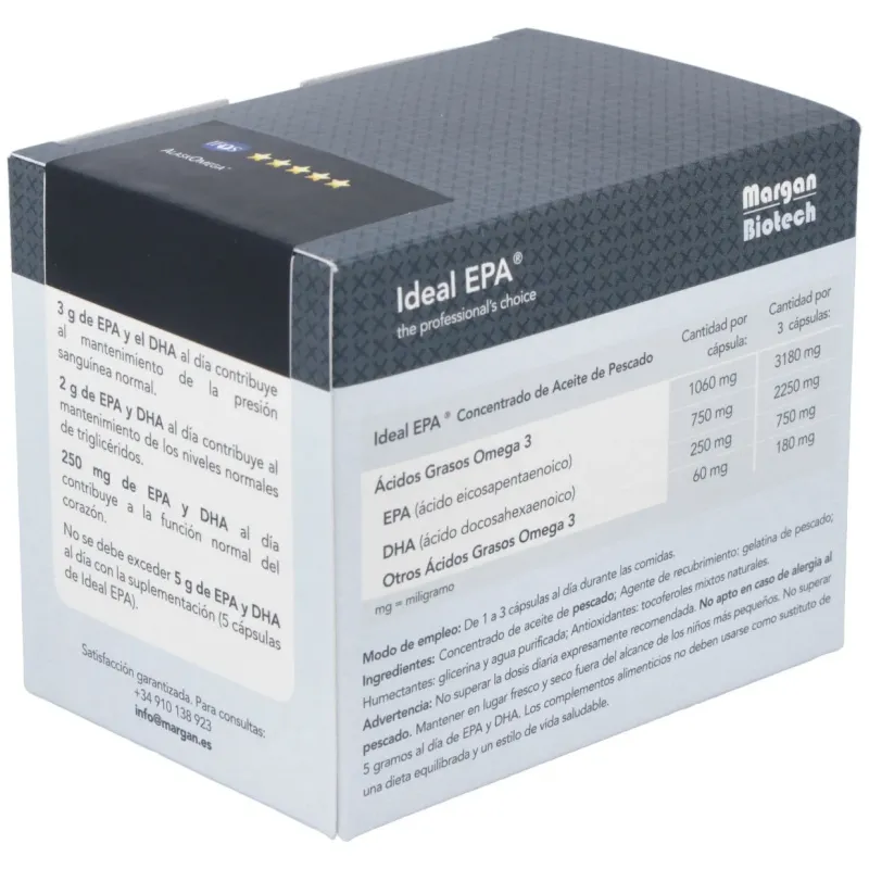 Margan Biotech Omega 3, 60 Cápsulas | Farmacia Barata Margan Biotech Omega 3, 60 Cápsulas | Farmacia Barata