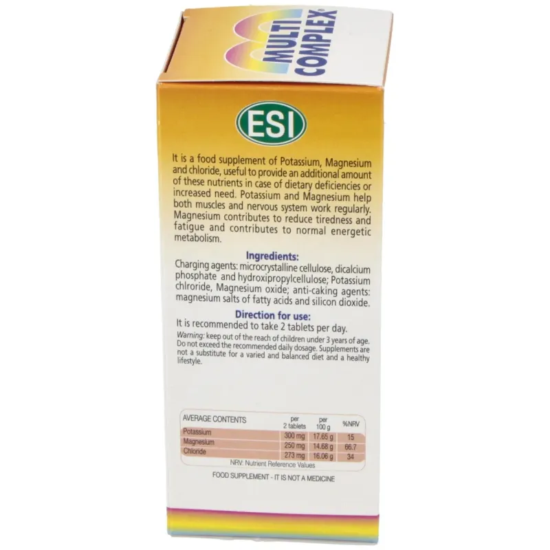 ESI Multi Complex Potasio-Magnesio 90 comprimidos | Farmacia Barata