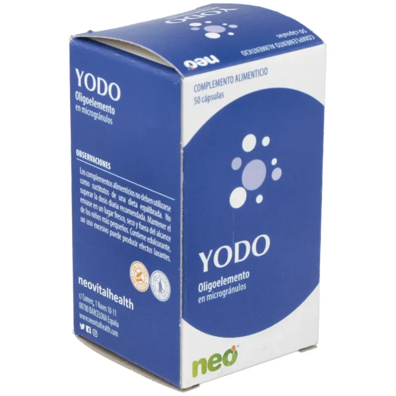 Neo Yodo Microgránulos | Farmacia Barata