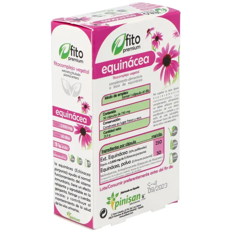 Fitopremium Equinacea 30 Cápsulas | Farmacia Barata Fitopremium Equinacea 30 Cápsulas | Farmacia Barata