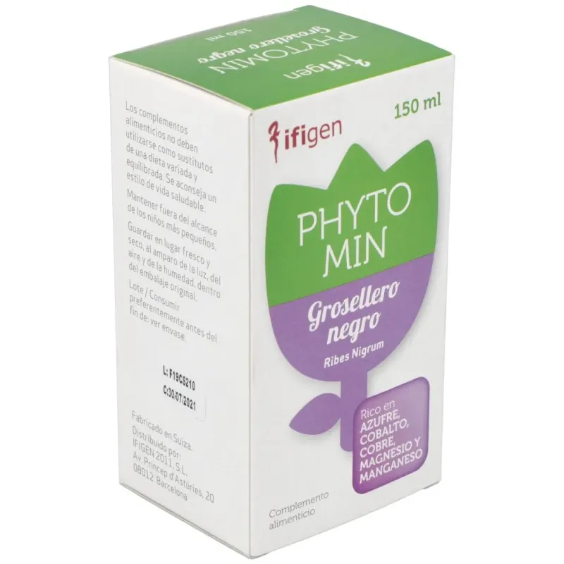 Phyto-Min Grosellero Negro 150 ml | Farmacia Barata Phyto-Min Grosellero Negro 150 ml | Farmacia Barata