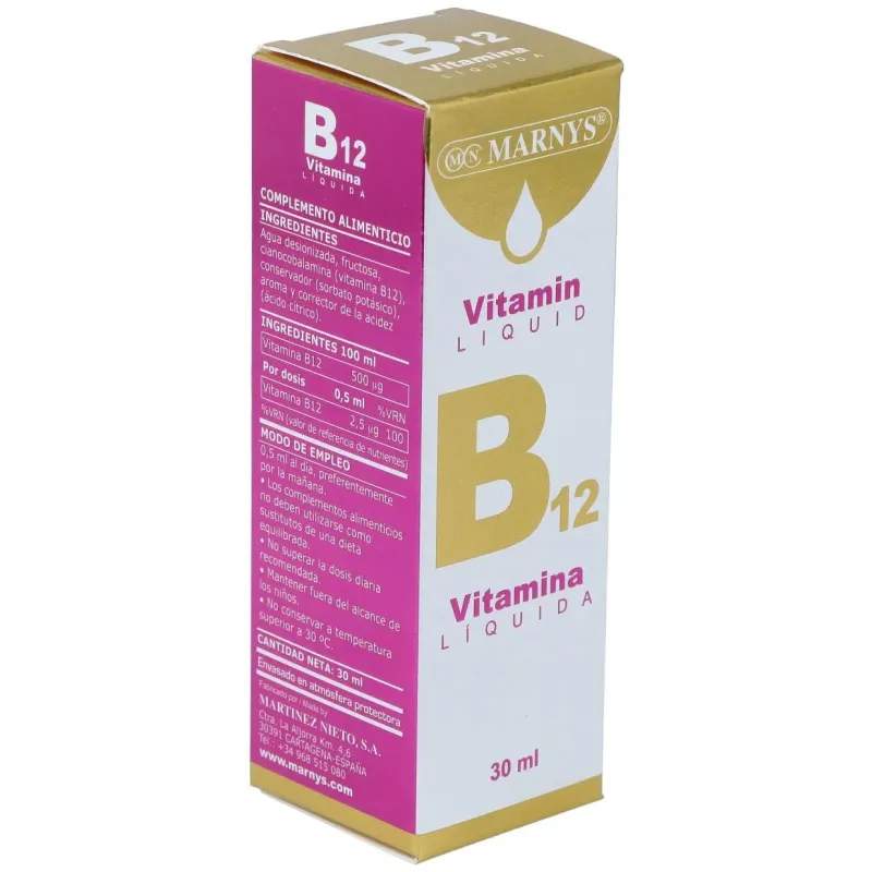 Marnys Vitamina B12 Líquida 30 ml | Farmacia Barata