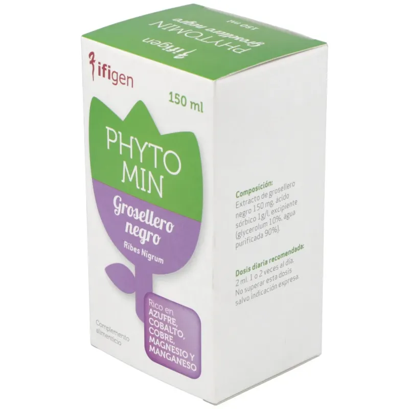Phyto-Min Grosellero Negro 150 ml | Farmacia Barata Phyto-Min Grosellero Negro 150 ml | Farmacia Barata