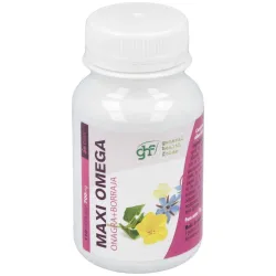 GHF Maxi Omega Onagra y Borraja, 110 perlas de 500 mg.