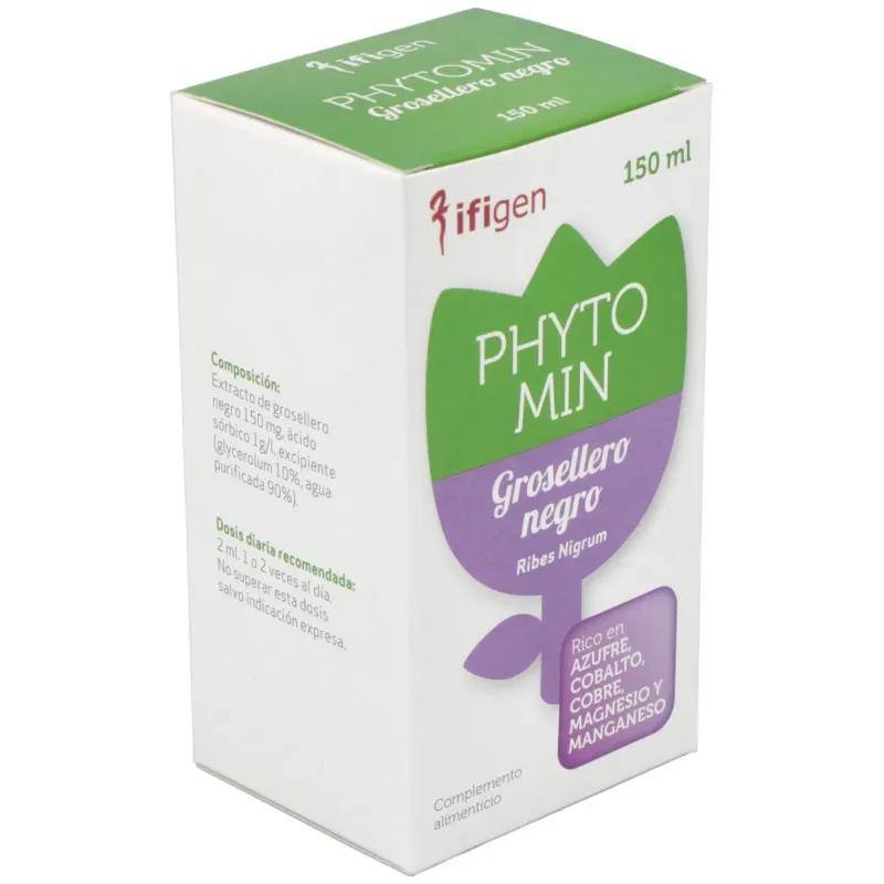 Phyto-Min Grosellero Negro 150 ml | Farmacia Barata Phyto-Min Grosellero Negro 150 ml | Farmacia Barata